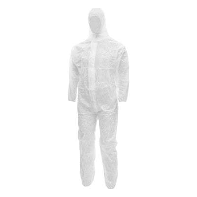 Einweg Overall Weiß - Maleroverall Schutzoverall