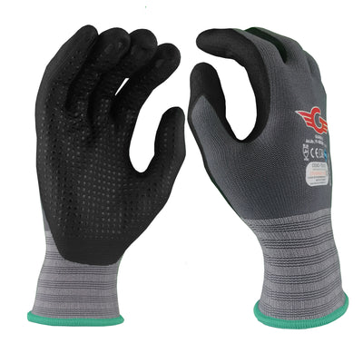 GUARD 5 assembly &amp; work gloves with knobs 3-12 pairs 