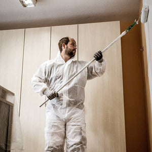 Einweg Overall Weiß - Maleroverall Schutzoverall